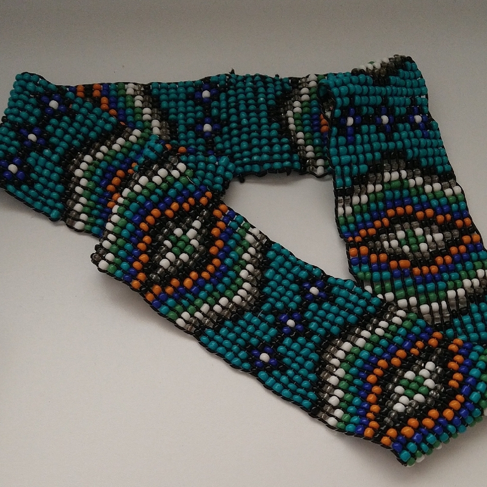 Indigenous-Inspired Beaded Bracelet
